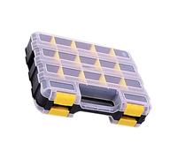 34 Grids Parts Tool Box Combination Screw Storage Box Metal Parts Hardware Tool Screwdriver Repair Double Side Organizer