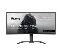 34" iiyama G-Master GCB3482WQSU-B1 Monitor, 1500R, VA, 3440x1440, 120Hz, 0.6ms,