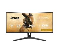 34" iiyama G-Master GCB3486WQSCP-B1 Monitor, 1500R, VA, 3440x1440, 240Hz, 0.4ms,