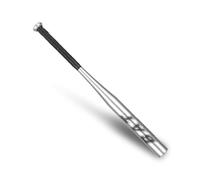 34 Inch Baseball Bat Aluminum Baseball Bat Smooth Surface Rubber Non-Slip Handle Aluminum Lightweight Baseball Bat for Outdoor Training Practice Adult Youth Silver