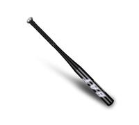 34 Inch Baseball Bat Aluminum Baseball Bat Smooth Surface Rubber Non-Slip Handle Aluminum Lightweight Baseball Bat for Outdoor Training Practice Adult Youth Black