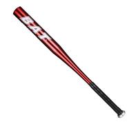 34 Inch Baseball Bat Aluminum Baseball Bat Smooth Surface Rubber Non-Slip Handle Aluminum Lightweight for Outdoor Training Practice Adult Youth Red