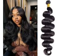 34 Inch Body Wave Brazilian Virgin Human Hair 12A Unprocessed Remy Human Hair Single Pack 1 Pack Wavy Brazilian Hair