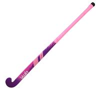 34 Inch Mulberry Wood Hockey Stick - PINK/PURPLE - Ultrabow Micro Comfort Grip