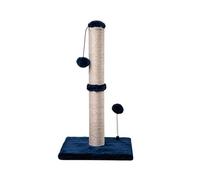 34-inch Tall Cat Scratching Post Basic Cat Scratching Post Indoor Sisal Scratching Post Tree-Shaped With Hanging Ball For Adult Cats(Navy blue)