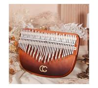 34-key Thumb Piano Easy-to-learn Finger Piano for Beginner Kalimba Portable Mini Musical Instrument (coffee)