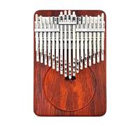 34 Keys Professional Kalimba Thumb Piano C- Tuned,Chromatic Double-layered Thumb Piano,Ethereal Tone With Sustained Resonance,Thumb Piano for Adults Beginners red
