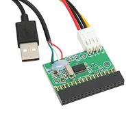 34 Pin to USB Cable Adapter,1.44mb 3.5 Inch Floppy Drive Interface,PCD Board,Enabling USB Flash Drives to Function as Floppy Disks,Compatible with os X, Windows XP and Me Systems