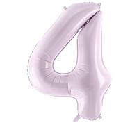 34" Purple Number Balloon 0-9