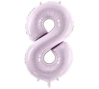 34" Purple Number Balloon 0-9