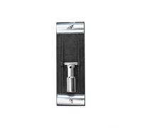 34 Threaded Po Aluminum Alloy Drywall Pole Sander Head with Noflip Design Variable Angle for Wall Plus Ceiling Sanding with Compatible (Black)