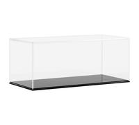 (34 x 16 x 14 cm) vidaXL Display Box Clear Display Case Acrylic Box Showcase Transparent Acrylic