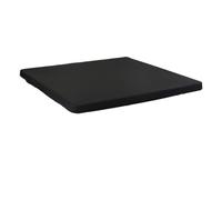 34 x 34 Inch, Square Table Cloth - Square Fitted Table Cover | Stretch Desk Topper | Square Elastic Fitted Cloth | Washable Desk Protector, Stretch Fabric Tablecloth | Stretchable Cocktail Tablecloth