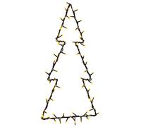 (34 x 60 cm) vidaXL Christmas Light Decorations Stake Light with Spikes Tree Decor 50 LEDs