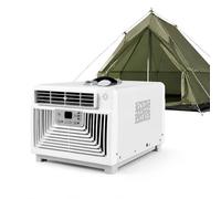 3400 BTU Portable Air Conditer - 4-in-1 Quiet AC Unit, 300W Low Power, Windowless Cooling for Camping, Tent, RV, Truck, Van, Car, Indoor & Outdoor Use