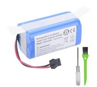 3400mAh Vacuum Battery Replacement for Deenkee 600 DK600 DK600 MAX, for Ionvac SmartClean 2000, for Coredy R750-1600Pa, for Simum 6 7 8 9 S3 V6 S6 T8 S4 S15 S14 Robot Vacuum Cleaner