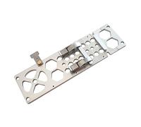340mm Track Saw Square, Silver Right Angle Circular Saw Guide Rail Angle Stop Compatible with Festool and Makita Guide Rail