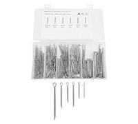 340Pcs Cotter Pin Assortment Kit, 6 Sizes M1.5x25 M2.5x25 / 40 M3x30 / 40 M4x60 - Durable 304 Stainless Steel, Hairpin Design, Ideal for Car Truck Garage Workshop