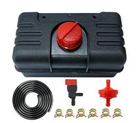 34156A Fuel Tank Compatible with Tecumseh 34186A H30 H35 H40 H50 HS40 HS50 HM80 HM100 Engines With Cap GAS 4 Quart and Shut Off Valve