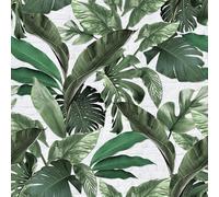 34194 - Loft 2 Tropical Brick green white Galerie Wallpaper