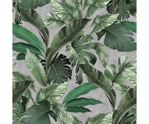 34197 - Loft 2 Tropical green grey Galerie Wallpaper