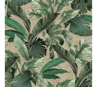 34198 - Loft 2 Tropical green beige Galerie Wallpaper