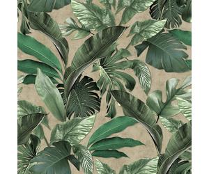 34198 - Loft 2 Tropical green beige Galerie Wallpaper