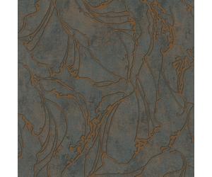 34256 - Urban Textures Graphic Black Copper Galerie Wallpaper