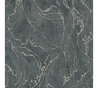 34257 - Urban Textures Graphic Black Silver Galerie Wallpaper