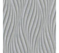 34261 - Urban Textures Wave Grey Galerie Wallpaper