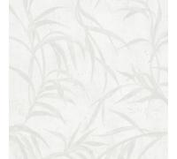 Marburg non-woven wallpaper 34283 leaves concrete look white pearl (4,26£/1qm)