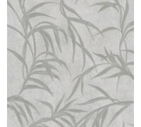 Galerie Urban Textures Tree Leaf Silver Grey Wallpaper 34286, Silver