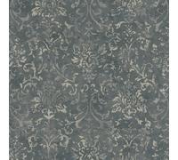 34296 - The New Design Book Damask Silver Grey Galerie Wallpaper
