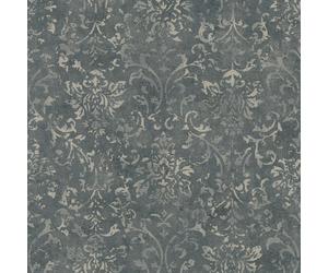 34296 - Urban Textures Ornamental Black Silver Galerie Wallpaper