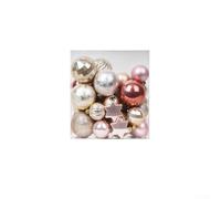 3435PCS Plastic Christmas Balls Set for Tree Decoration Home Party Hanging Ornaments Suitable for Weddings Engagements Anniversaries Banquets and Office Events (34PCS)