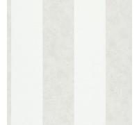 34412 - Flora Thick Stripe White Grey Galerie Wallpaper