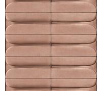 34474 - The New Design Book Motif Geometric Bronze Brown Galerie Wallpaper