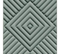 Galerie The New Design Geometric Green Wallpaper 34485, Green