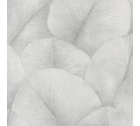 34509 - The New Design Book Tree Leaf Silver Grey Galerie Wallpaper