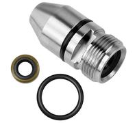 345215 Bullet Speedometer Gear Housing Compatible with Chevy TH350 Speedometer Gear Kit with Plus Extra O-Ring and Metal Seal kit, Fix Gear Housing Leaks (1 Set)