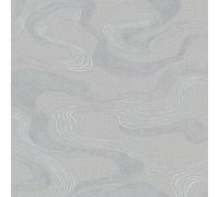 Non-Woven Wallpaper Lines Waves Textile Look grey Metallic 34536 (4,58£/1qm)