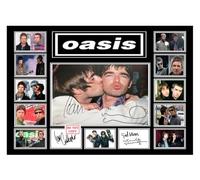 (346) Liam Gallagher & Noel Gallagher Music Legends Signed A4 Photograph (21 X 297 CM) Art Work Wall Art Display Great Gift Idea (REPRINT) #####