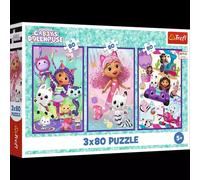 34882 "3x80 - Kolorowe dni Gabby" / Universal Gabby's Dollhouse - Trefl