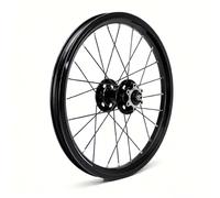 349/16'' BMX Folding Bikes Wheelset V/disc Brake Quick Release Front Rear Wheel 100/135mm Aluminum Alloy Bike Rims 24H Wheel Set Front 2 Rear 4 Bearing Hubs 8 9 10 11 Speed Cassette(Front Wheel)