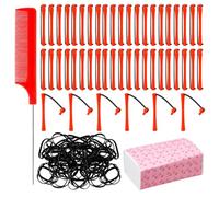 349 Pcs Perm Kit, Perm Rods, Perm Papers, Hair Rods, Pin Up Perm Kit, Creating Various Curl Patterns Damage, Professional Salon-Quality Results At Home