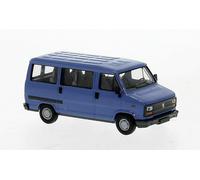 34905 Brekina HO Peugeot J5 Fiat Ducato Bus Blue 1982 Scale 1:87