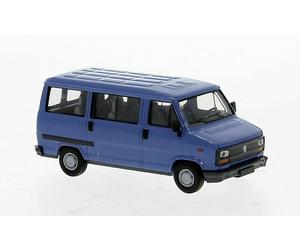 34905 Brekina HO Peugeot J5 Fiat Ducato Bus Blue 1982 Scale 1:87
