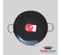 34cm Authentic Spanish Enamelled Steel Paella Pan