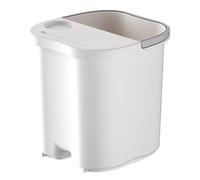 34cm High Soak Foot Tub with Massage, Foot Soaking Basin for Home Use Plastic Bucket with Lid & Handle & Phone Holder