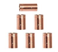 34CT For Mig Welding Gas Nozzle Insulator Compatible with For Lincoln 300 400 Series #3/#4 for 24CT Nozzle 5 Pack Copper Parts